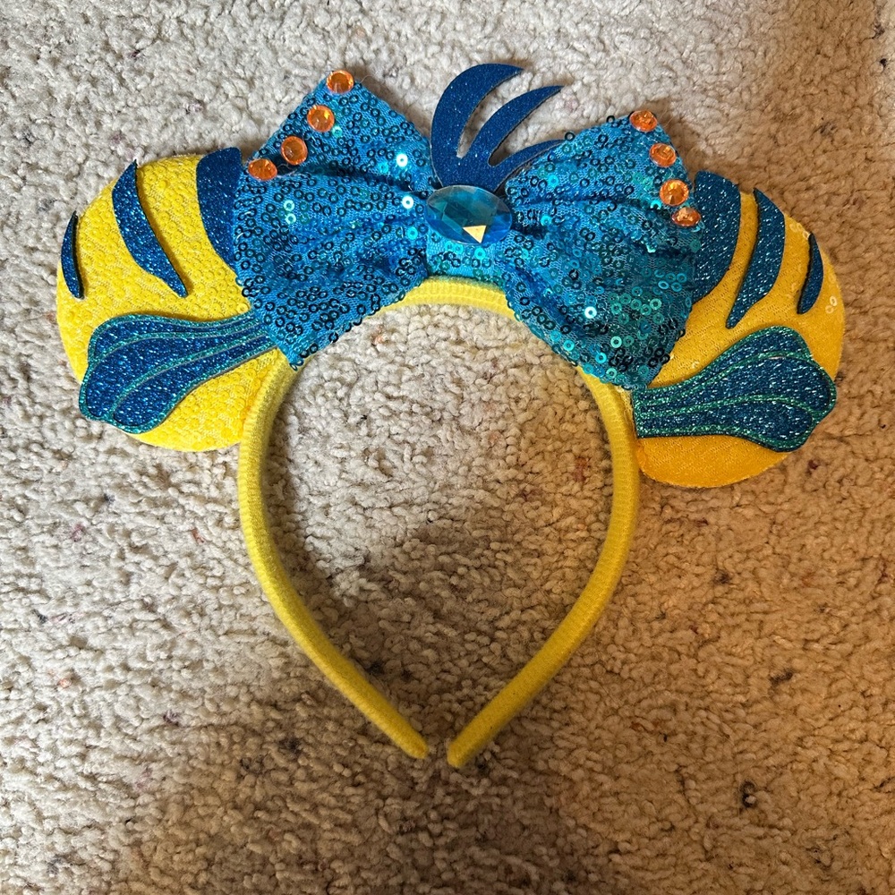 Flounder Mickey Mouse Headband